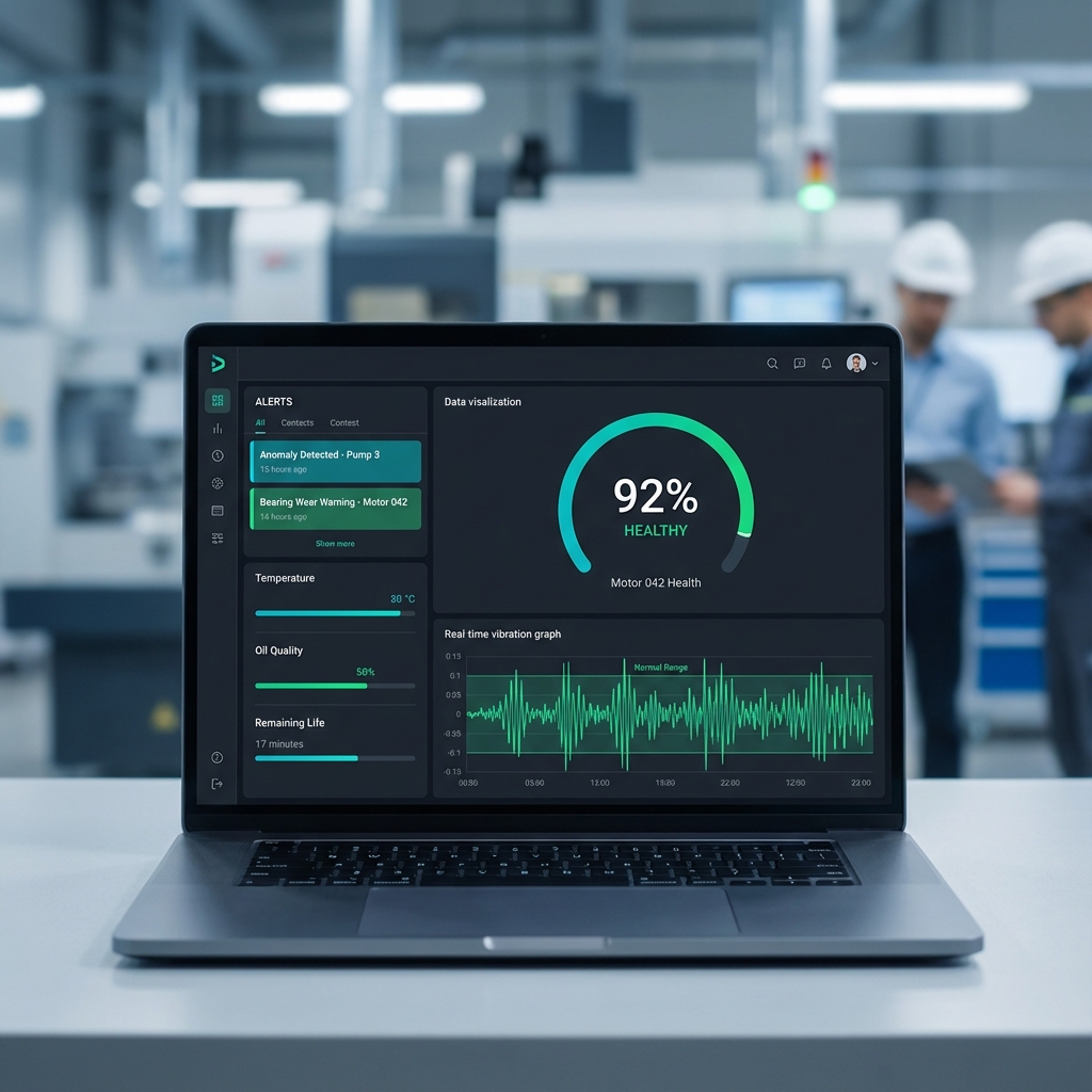 Swadesh Labs predictive maintenance dashboard
